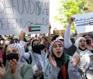  Activists Protest Israel's Military Actions Against Palestinians