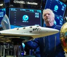 Sir Richard Branson Rings Opening Bell As Virgin Galactic Holdings Joins NYSE