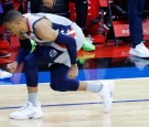 Washington Wizards' Russell Westbrook Upset After 76ers Fan Pours Popcorn on Him