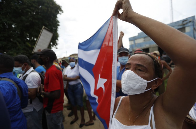Cuban Protesters Flood Streets to Demand End to Communist Dictatorship