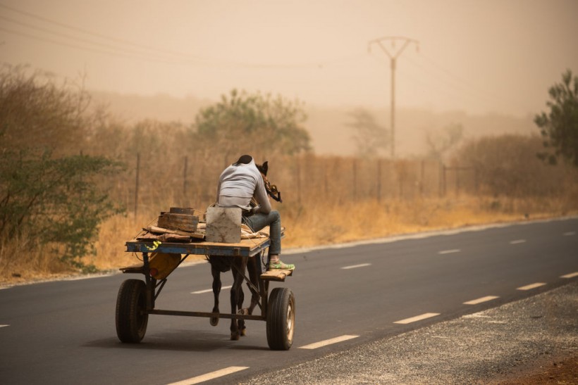 Dust And Sand Storm Is Hitting Senegal
