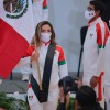 Mexican Golfer Gaby Lopez Carries Mexico’s Flag in Tokyo Olympics’ Opening Ceremony; Fabrizio Zanotti Raises Paraguay’s Flag
