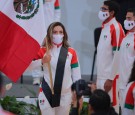 Mexican Golfer Gaby Lopez Carries Mexico’s Flag in Tokyo Olympics’ Opening Ceremony; Fabrizio Zanotti Raises Paraguay’s Flag