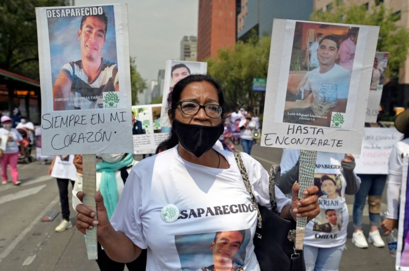 Mothers of missing children in Tamaulipas, Mexico issued a plea to a drug cartel to allow a search in an "extermination camp" to find their loved ones' remains.