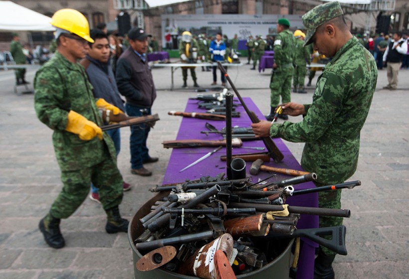 Mexico Sues U.S. Gun Manufacturers, Distributors For Contributing to Arms Trafficking Deaths