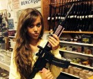 Jessa Duggar Poses With Rifle 