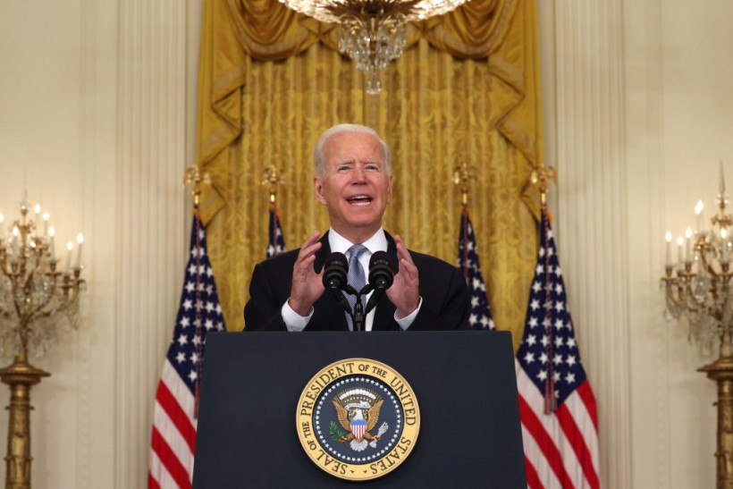 Pres. Joe Biden Defends Decision to Pull Out U.S. Troops in Afghanistan After Taliban Take Over
