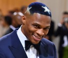 LA Lakers' Russell Westbrook Debuted a Unique Hairdo at Met Gala 2021