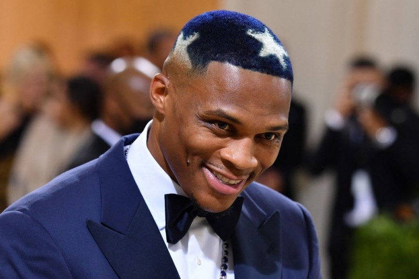 LA Lakers' Russell Westbrook Debuted a Unique Hairdo at Met Gala 2021