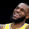 LeBron James Laughs at Kawhi Leonard, Paul George's Reactions During Clippers' Intuit Dome Ceremony