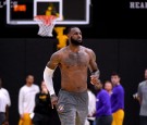 Los Angeles Lakers Practice Session