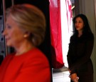 Hillary Clinton Campaigns Across US One Day Ahead Of Presidential Election
