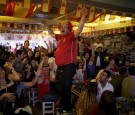 Spanish Fans Watch Spain v Netherlands FIFA World Cup