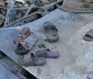 Slippers of the Victims on the Afghanistan Drone Attack 