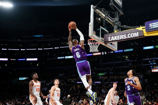 Lakers Soar Over Atlanta Hawks in Another Stellar Performance; LeBron James Leads the Way for 4th Straight Win