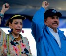 Nicaragua's Pres. Daniel Ortega and Vice Pres. Rosario Murillo