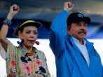 Nicaragua's Pres. Daniel Ortega and Vice Pres. Rosario Murillo