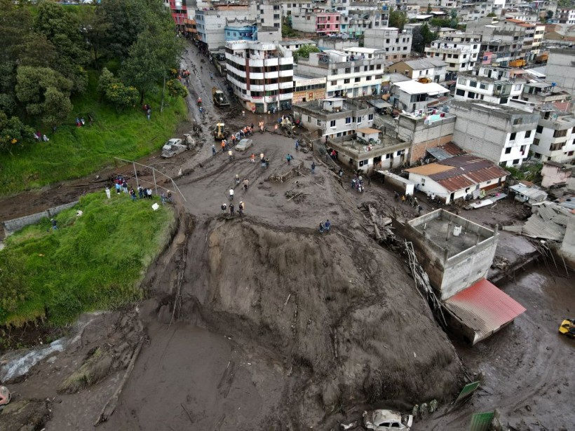 Ecuador Landslide Caused by Heavy Rains Kills 24 in Country's Capital