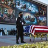 Los Angeles Police Fernando Arroyos' Funeral