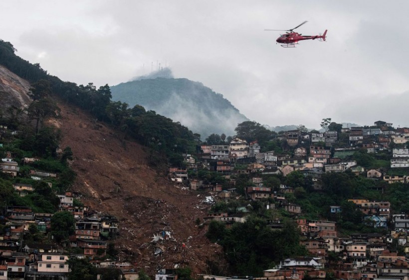 Brazil Mudslide Disaster: Pres. Jair Bolsonaro Visits Petropolis, Says Destruction Looks Like War Zone