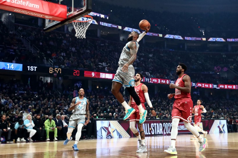 NBA All-Star Game 2022: LeBron James Shoots Game-Winning Point, Leading All-Star Team to Victory for Five Consecutive Years