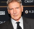 Actor Harrison Ford attends the Golden Eye For Lifetime Achievement green carpet on October 4, 2013 in Zurich, Switzerland.