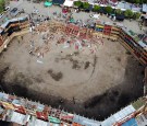 Colombia: Video Shows Scary Stadium Collapse That Killed 6, Injured Hundreds During Bullfighting Event