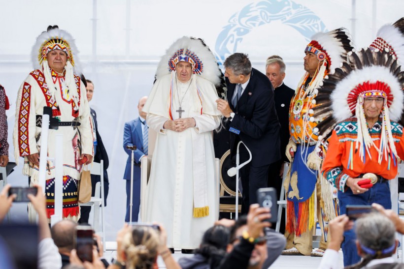 Pope Francis Issues Apology to Indigenous Groups in Canada for ‘Evil’ Catholic School Abuses; Tribal Members React