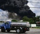 Cuba, Mexico, Venezuela Join Forces to Stop Massive Fire in Oil Tank Farm