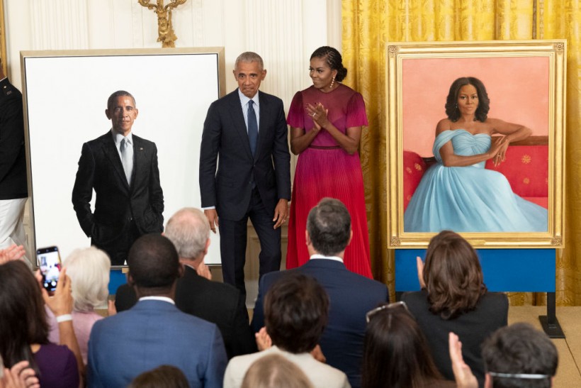 Obama Official White House Portraits Finally Unveiled | Here's What the Former President and First Lady Think About It