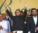 Brazil: President Jair Bolsonaro Campaigns on Independence Day; Supporters Gathered in Copacabana Beach