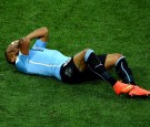 Uruguay's knocked-out Pereira admits 'madness' of playing on