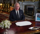 Sentimental King Charles III Displays Prince Harry and Meghan Markle’s Wedding Photo in Buckingham Palace Office