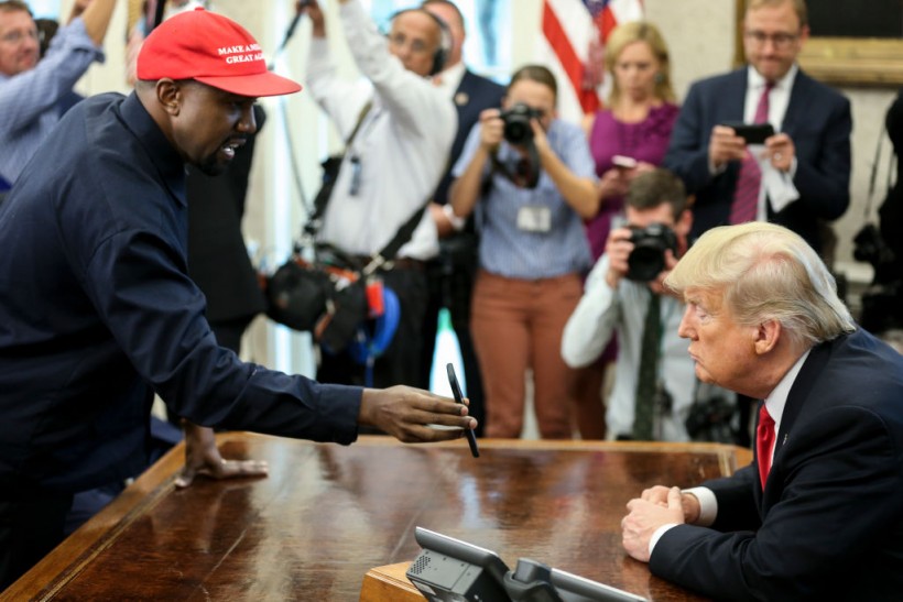 Donald Trump's Perfect Reaction After Kanye West Asked Him to Be His Running Mate in 2024 Presidential Election