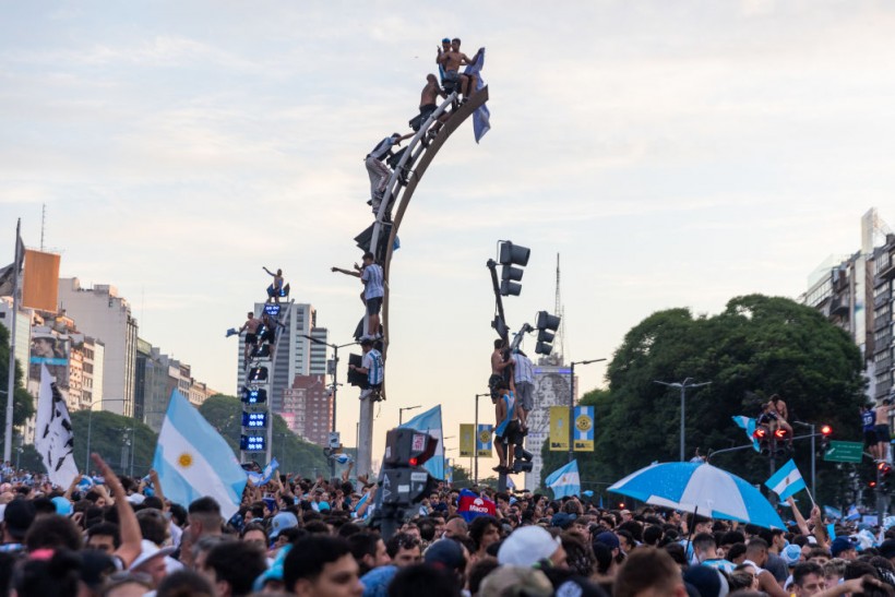 Argentina Goes Crazy after Lionel Messi and  La Albiceleste Reach World Cup Final