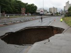 Peru Sinkhole Swallows 25 Students on the Dance Floor  