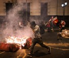 Peru: Policeman Burned to Death Amid Violent Protest  