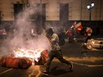 Peru: Policeman Burned to Death Amid Violent Protest  