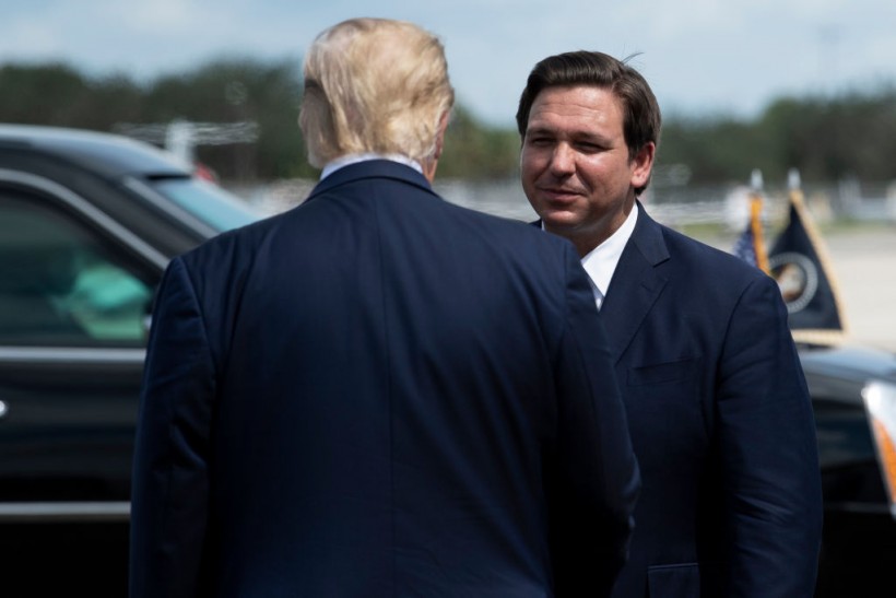 Florida: Ron DeSantis Slams Donald Trump's Smear Campaign  