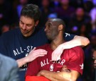 Pau Gasol Gets Emotional Talking About Kobe Bryant as Los Angeles Lakers Retire His Jersey