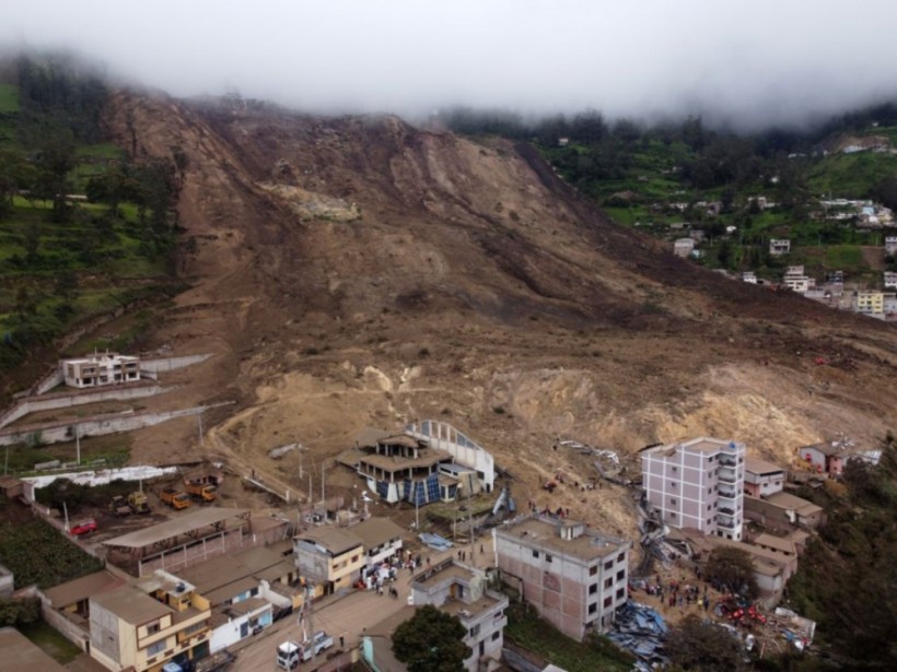 Ecuador Landslide: Death Toll Revised from 16 to 7, Several More Missing  