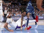 Lakers vs. Grizzlies: Anthony Davis, Ja Morant Get Injury Scares  