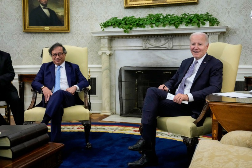 Joe Biden Meets Colombia's Gustavo Petro at the White House  