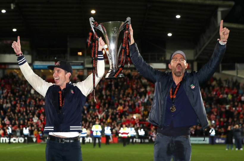 Ryan Reynolds and Rob McElhenney in Tears as Wrexham Finally Gets Promoted