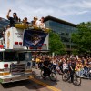 Colorado: 2 shot, 1 Police Hit by Firetruck During Denver Nuggets Victory Parade  