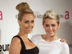 Miley Cyrus Attends as Maid of Honor at Mom's Wedding  