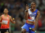 Noah Lyles Questions NBA's 'World Champion' Label, NBA Stars Respond  