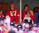 Taylor Swift Seen at a Kansas City Chiefs Game While Cheering For Travis Kelce