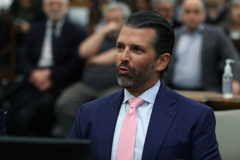 Don Jr. Takes the Stand During the Donald Trump Fraud Trial in New York