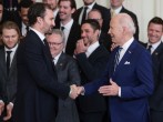 Joe Biden Honors 2023 Stanley Cup Champion Las Vegas Golden Knights at White House